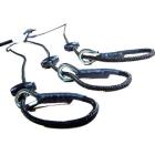 Contact textile leash